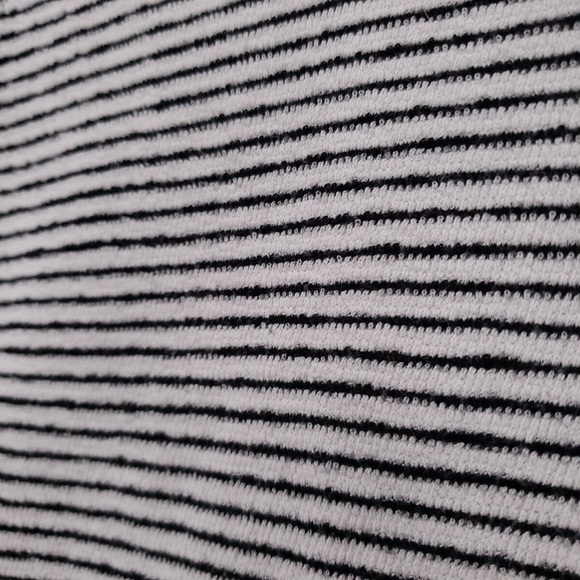 Madewell Terry Raglan Sweatshirt in Stripe - Picture 3 of 7